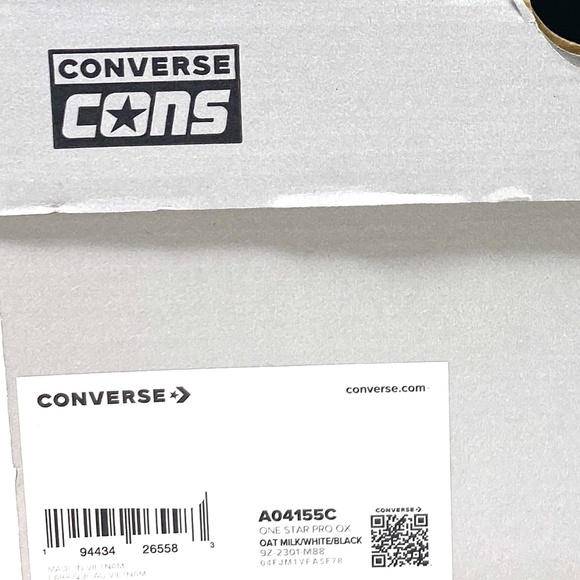 Converse One Star Pro Suede Sneakers Oat Milk Low Top Casual Men's Size A04155C - Picture 10 of 11